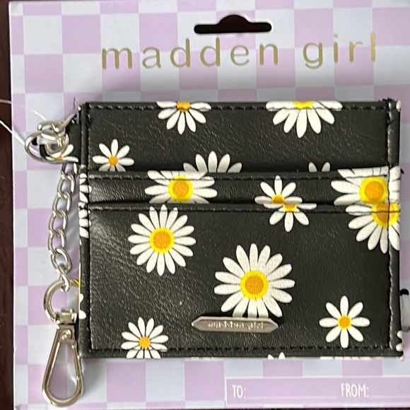 Madden Girl Accessories - NWT Madden Girl Sunflower card case